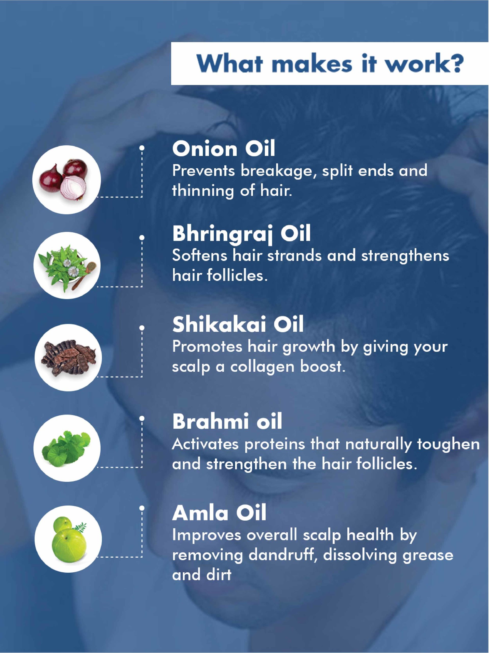 Bhringraj and onion oil benefits for hair 